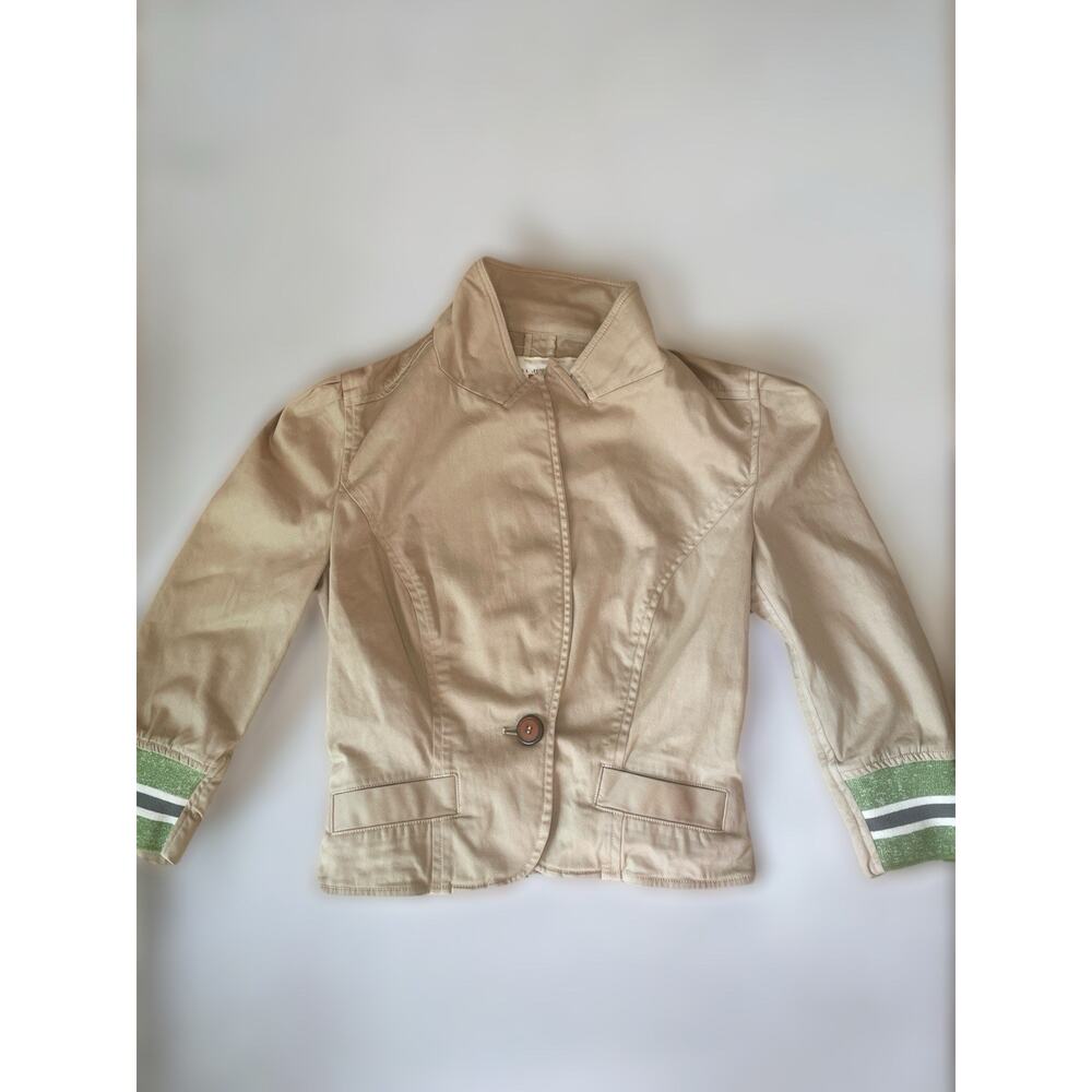 LEROK Mini Blair Waldorf Kids Jacket Preppy Indie Y2K Blazer Military Fit 6-8Y